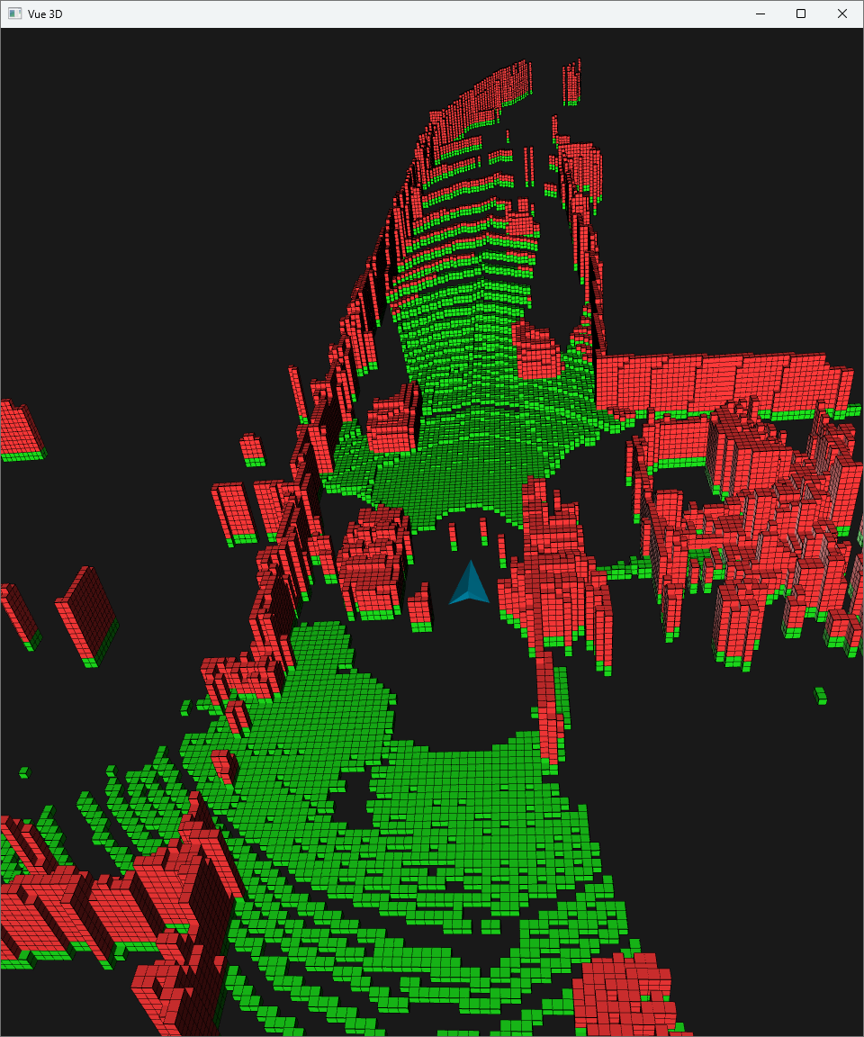 Génération de carte de traversabilité via stéréovision screenshot 3